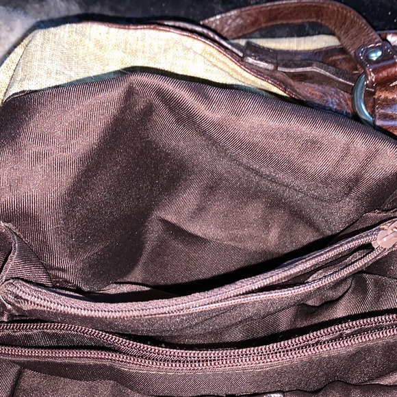 Hailary Radley Linen Leather Oversized Bag - Picture 11 of 11